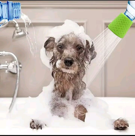 Cabezal Ducha Portátil para Perros - Baño Sin Estrés